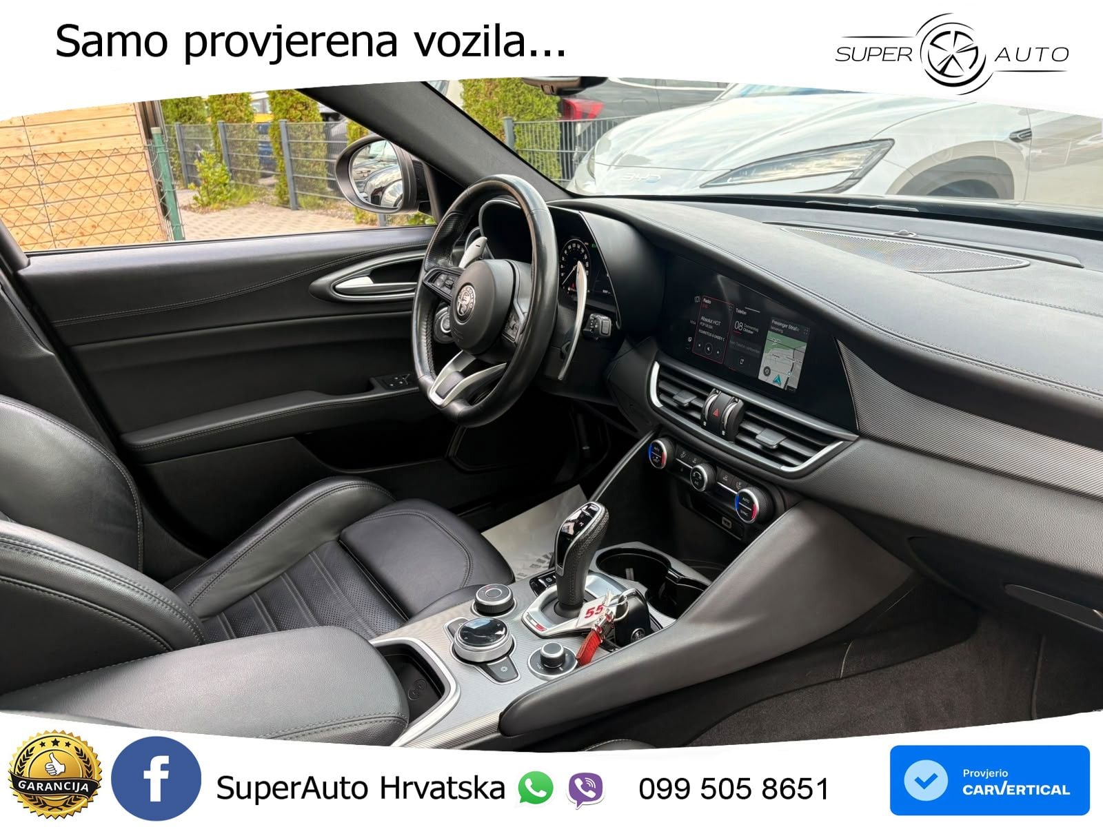 Alfa Romeo Giulia 2.0 Turbo (280 KS) Q4 Automatic LED+GR SJED+ACC