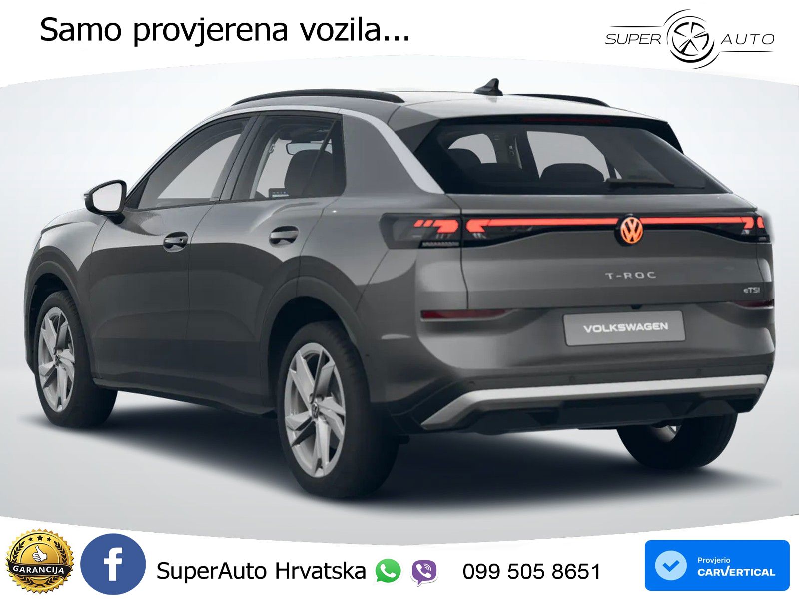 Volkswagen T-Roc 1.5 eTSI (150 KS)  DSG LED+GR SJED+ACC