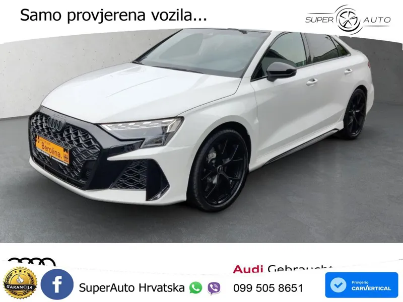 Audi RS3 Sedan 2.5 TFSI (400 KS) quattro S tronic LED+GR SJED+ACC
