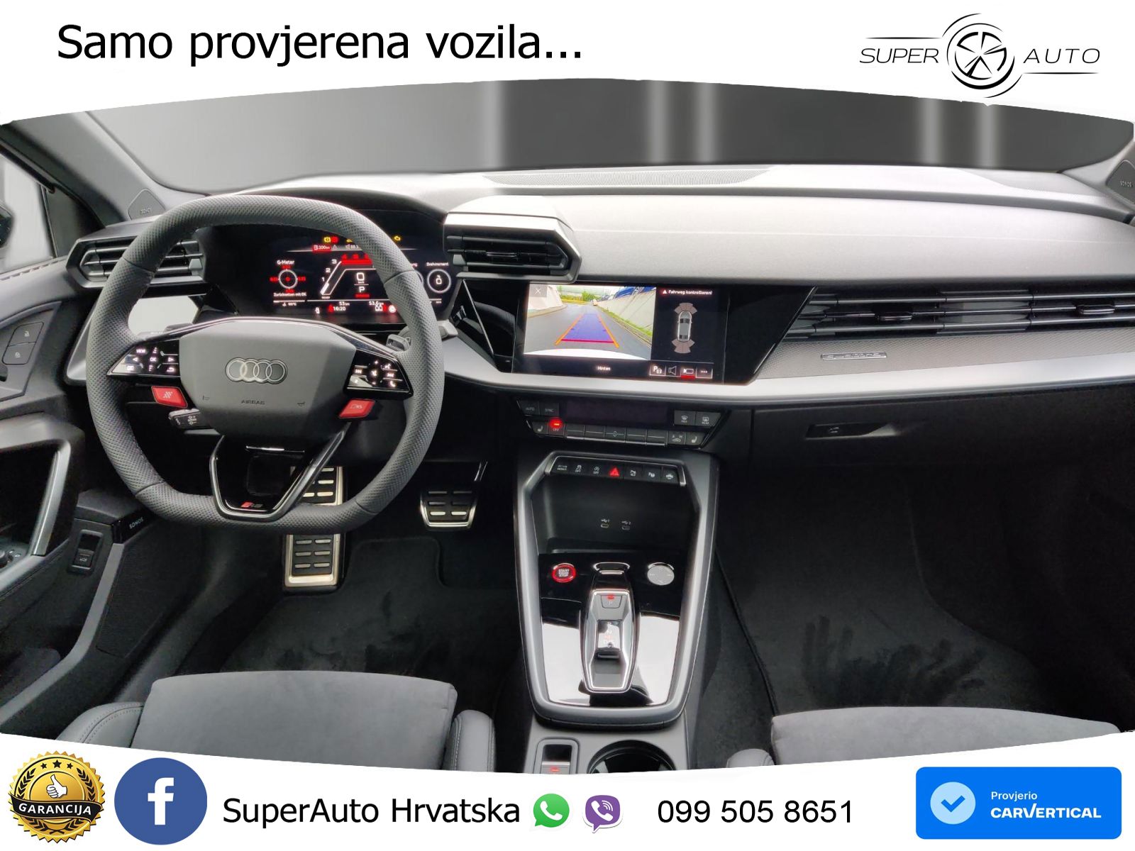 Audi RS3 Sedan 2.5 TFSI (400 KS) quattro S tronic LED+GR SJED+ACC