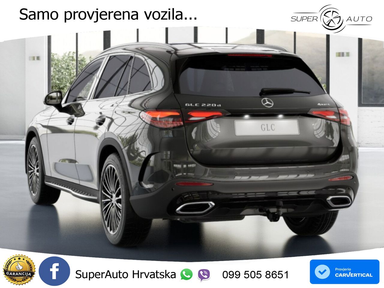 Mercedes GLC 220d (197 KS) 4MATIC 9G-TRONIC AMG ACC+GR SJED+360+PANO