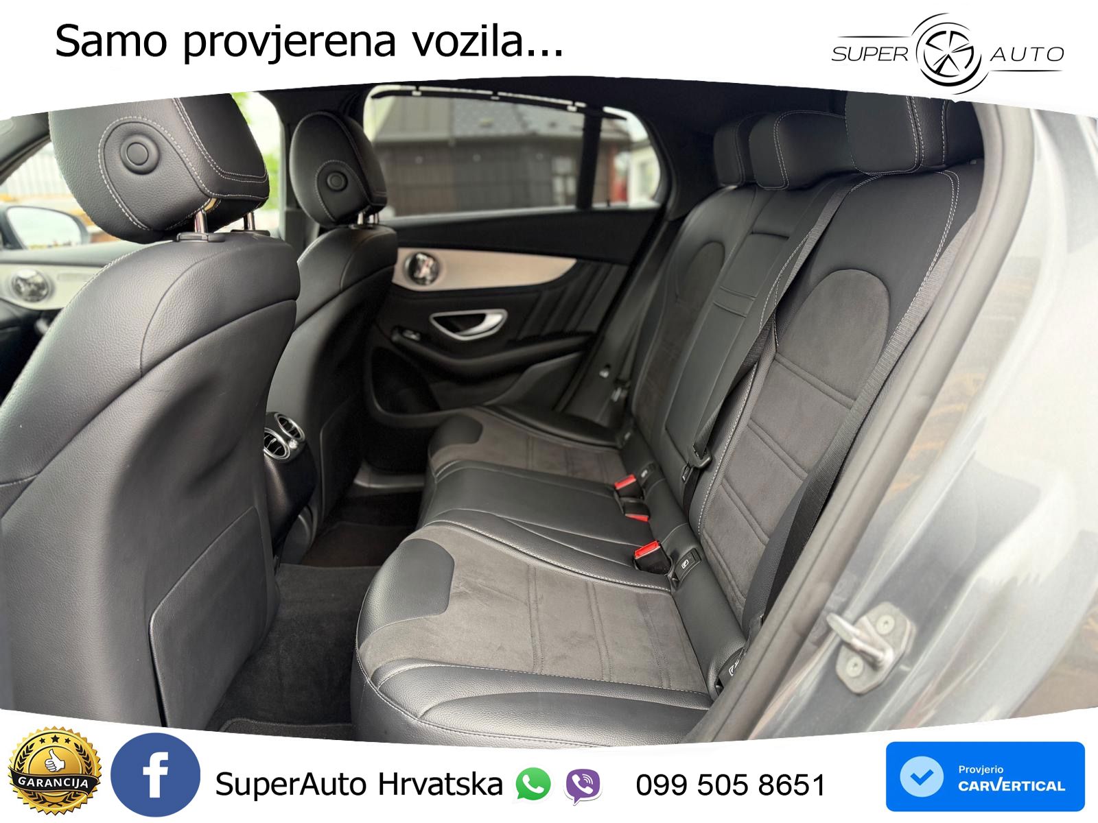 Mercedes GLC Coupe AMG 63 (476 KS) 4MATIC+ MCT ZRAČNI+ACC+GR SJED+KAM