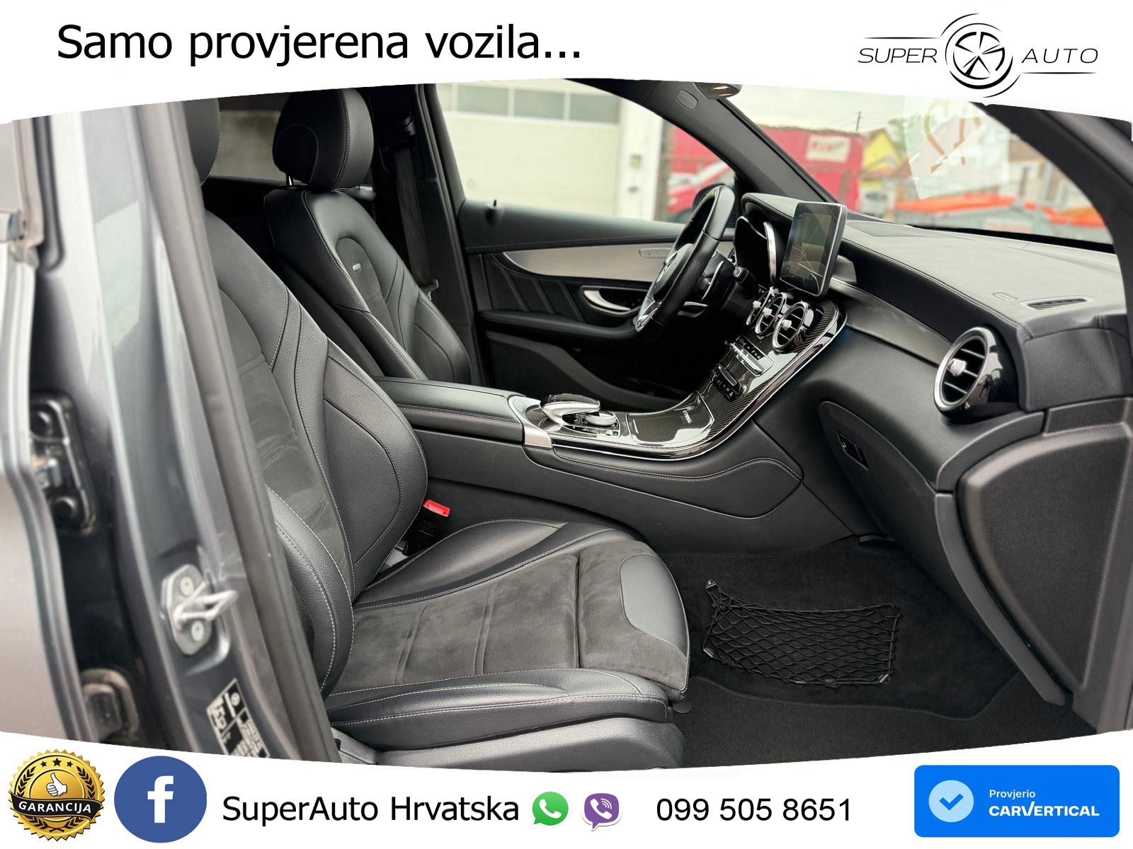 Mercedes GLC Coupe AMG 63 (476 KS) 4MATIC+ MCT ZRAČNI+ACC+GR SJED+KAM
