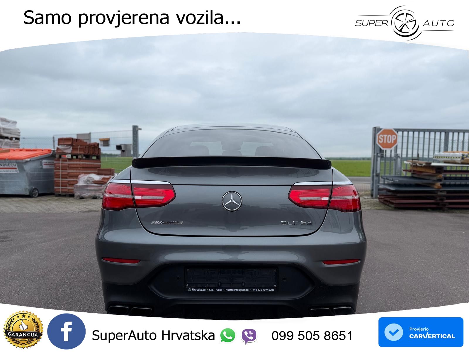 Mercedes GLC Coupe AMG 63 (476 KS) 4MATIC+ MCT ZRAČNI+ACC+GR SJED+KAM