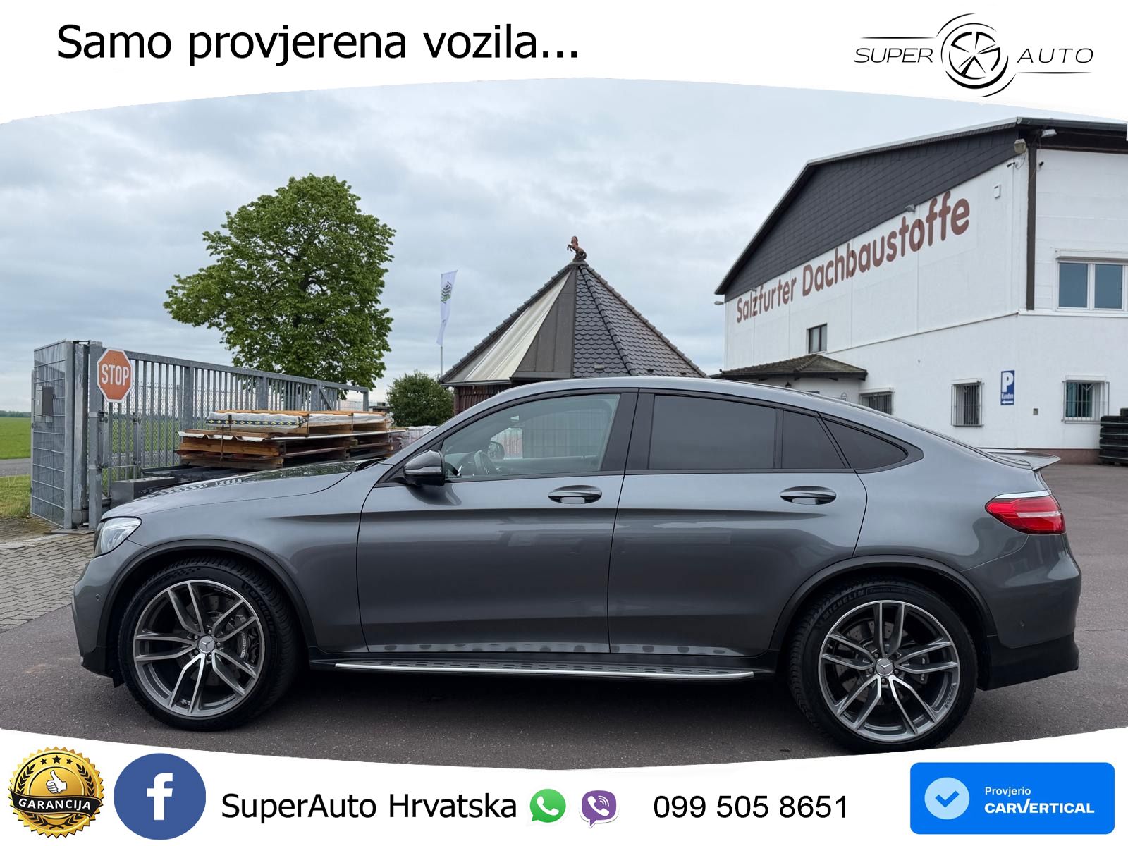 Mercedes GLC Coupe AMG 63 (476 KS) 4MATIC+ MCT ZRAČNI+ACC+GR SJED+KAM