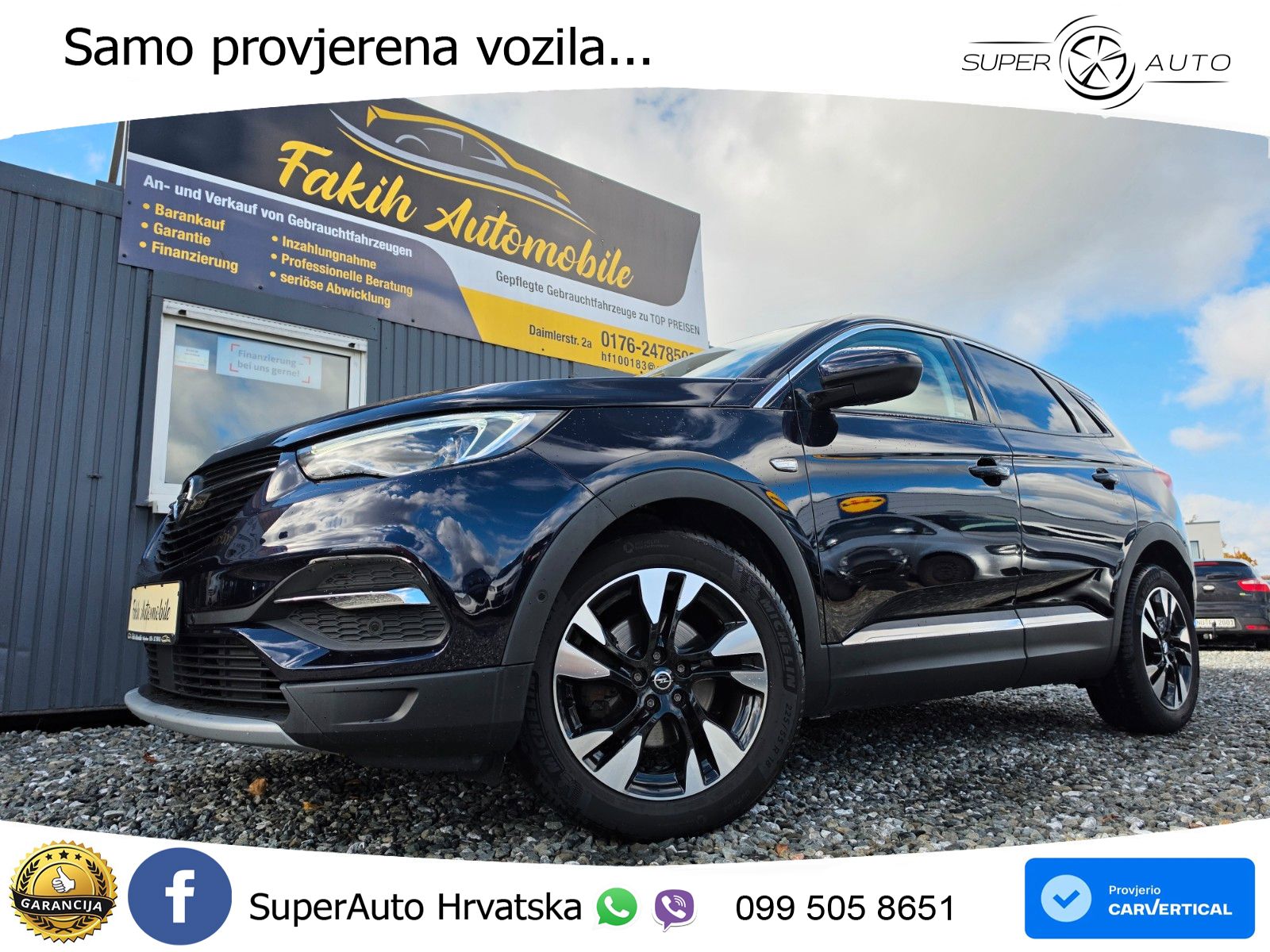 Opel Grandland X 2.0d (177 KS) Automatic LED+GR SJED+ACC