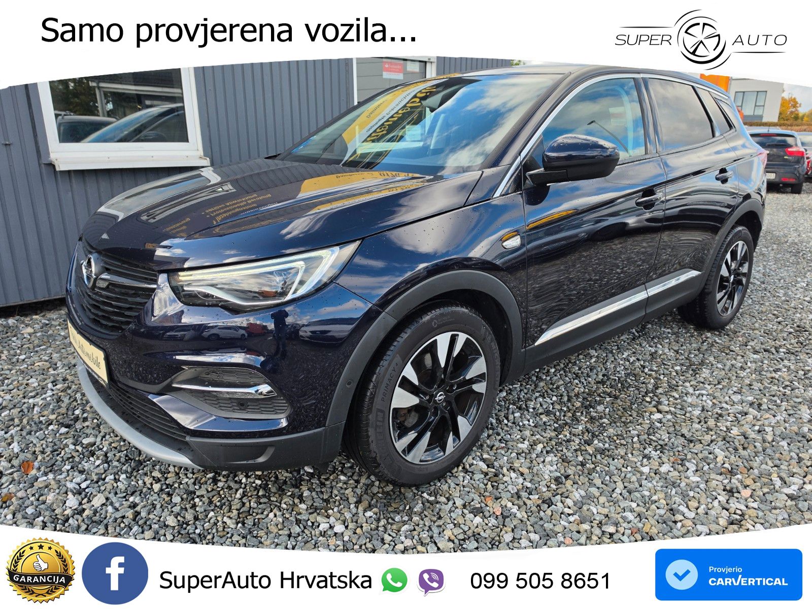 Opel Grandland X 2.0d (177 KS) Automatic LED+GR SJED+ACC