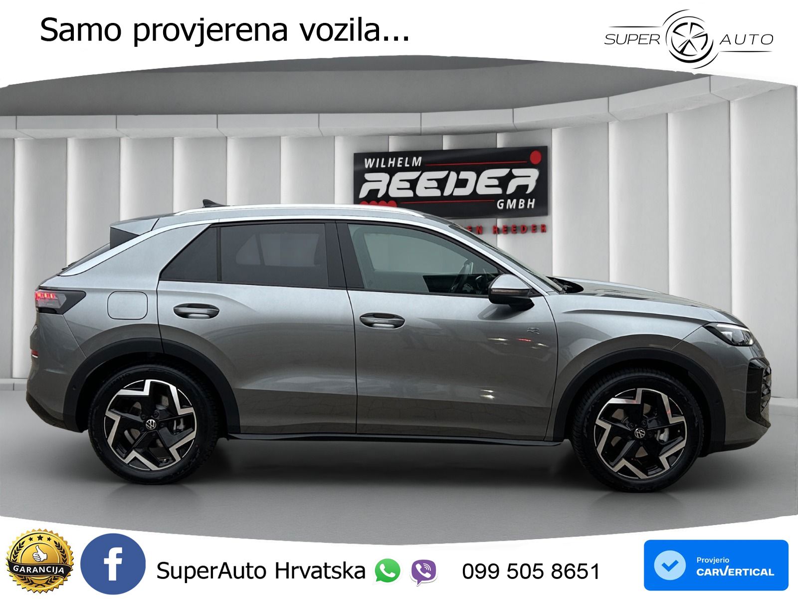 Volkswagen T-Roc 1.5 eTSI (150 KS)  DSG R-Line LED+GR SJED+ACC