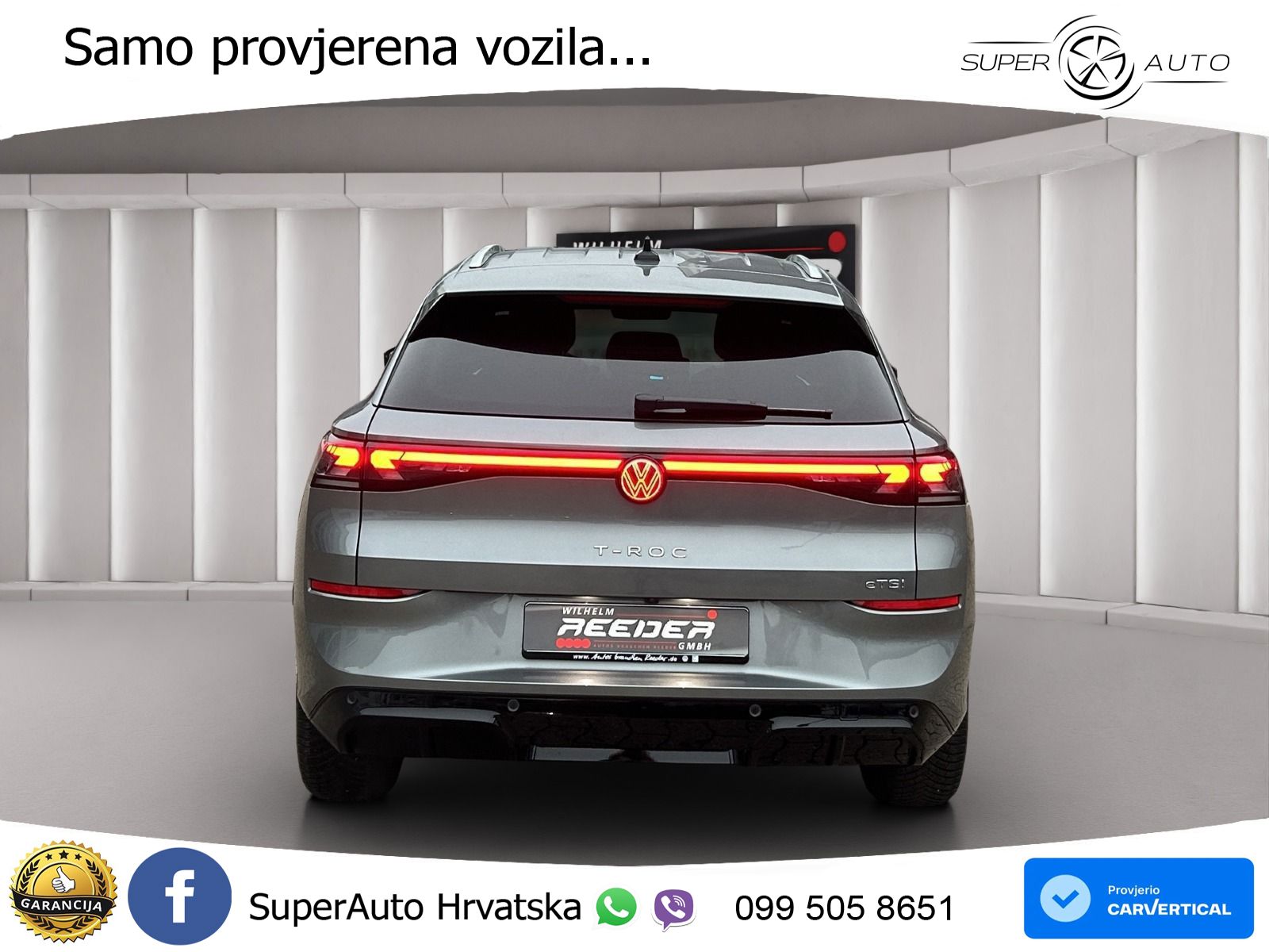 Volkswagen T-Roc 1.5 eTSI (150 KS)  DSG R-Line LED+GR SJED+ACC