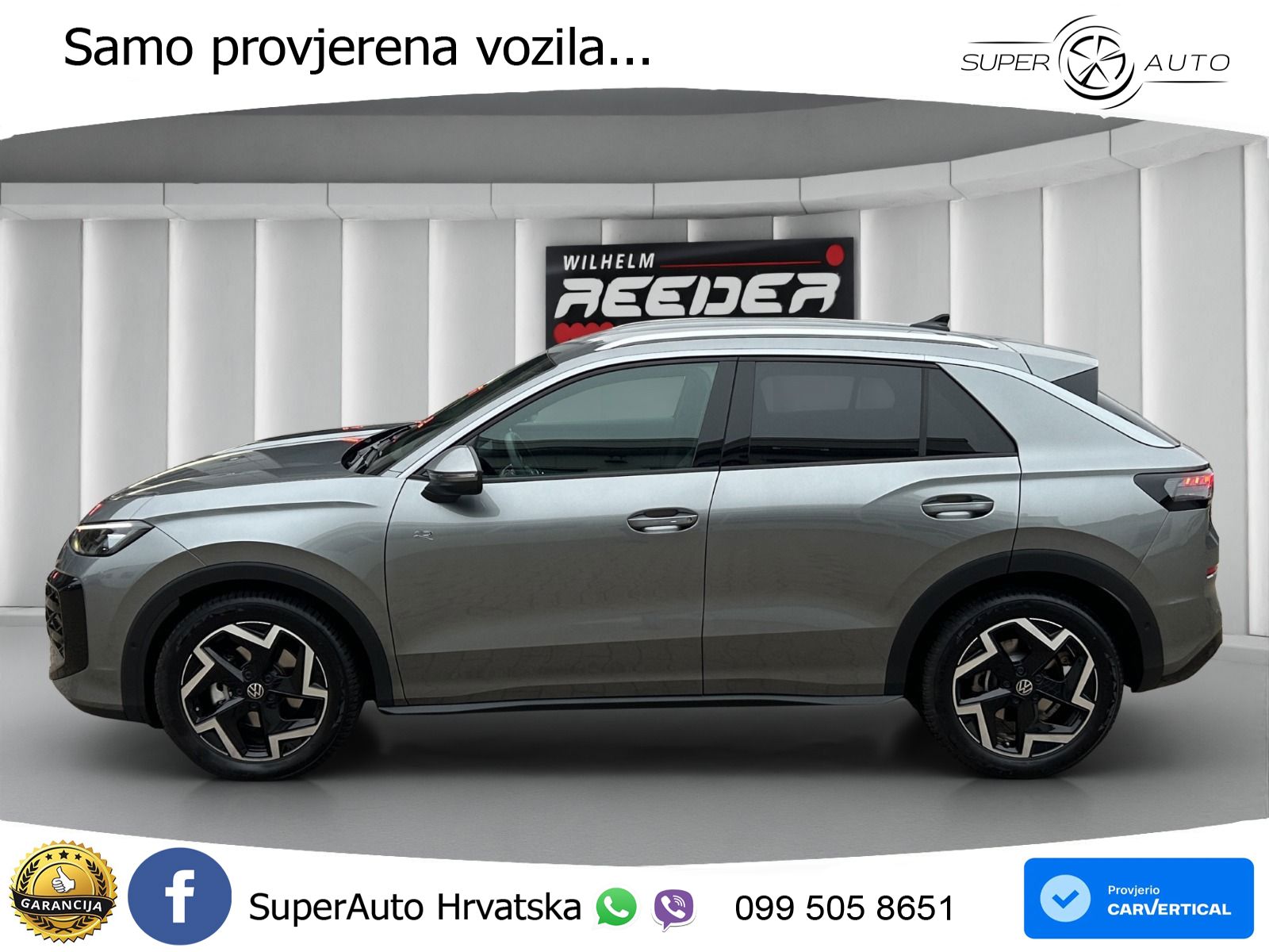 Volkswagen T-Roc 1.5 eTSI (150 KS)  DSG R-Line LED+GR SJED+ACC
