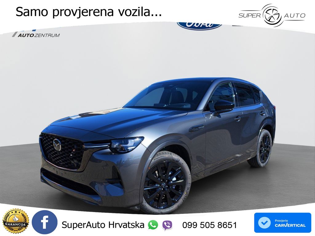 Mazda CX-60 3.3 e-Skyactiv D (254 KS) AWD Automatic LED+GR SJED+ACC