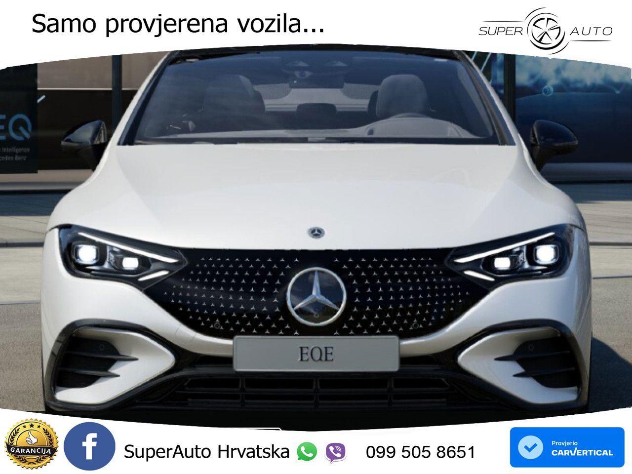 Mercedes EQE 350+ 105 kWh (320 KS) AMG ACC+HEAD+GR SJED+360+PANO