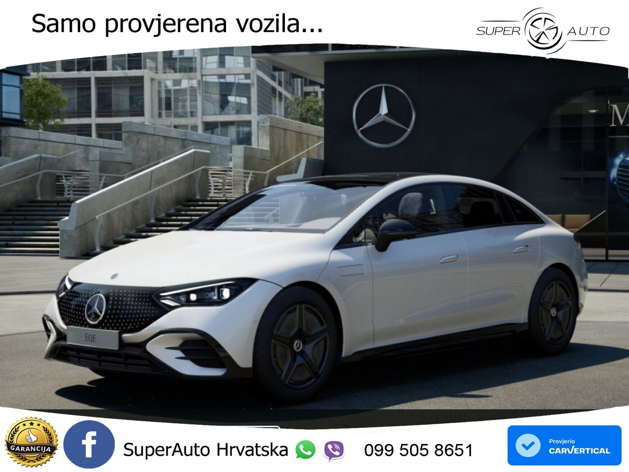 Mercedes EQE 350+ 105 kWh (320 KS) AMG ACC+HEAD+GR SJED+360+PANO