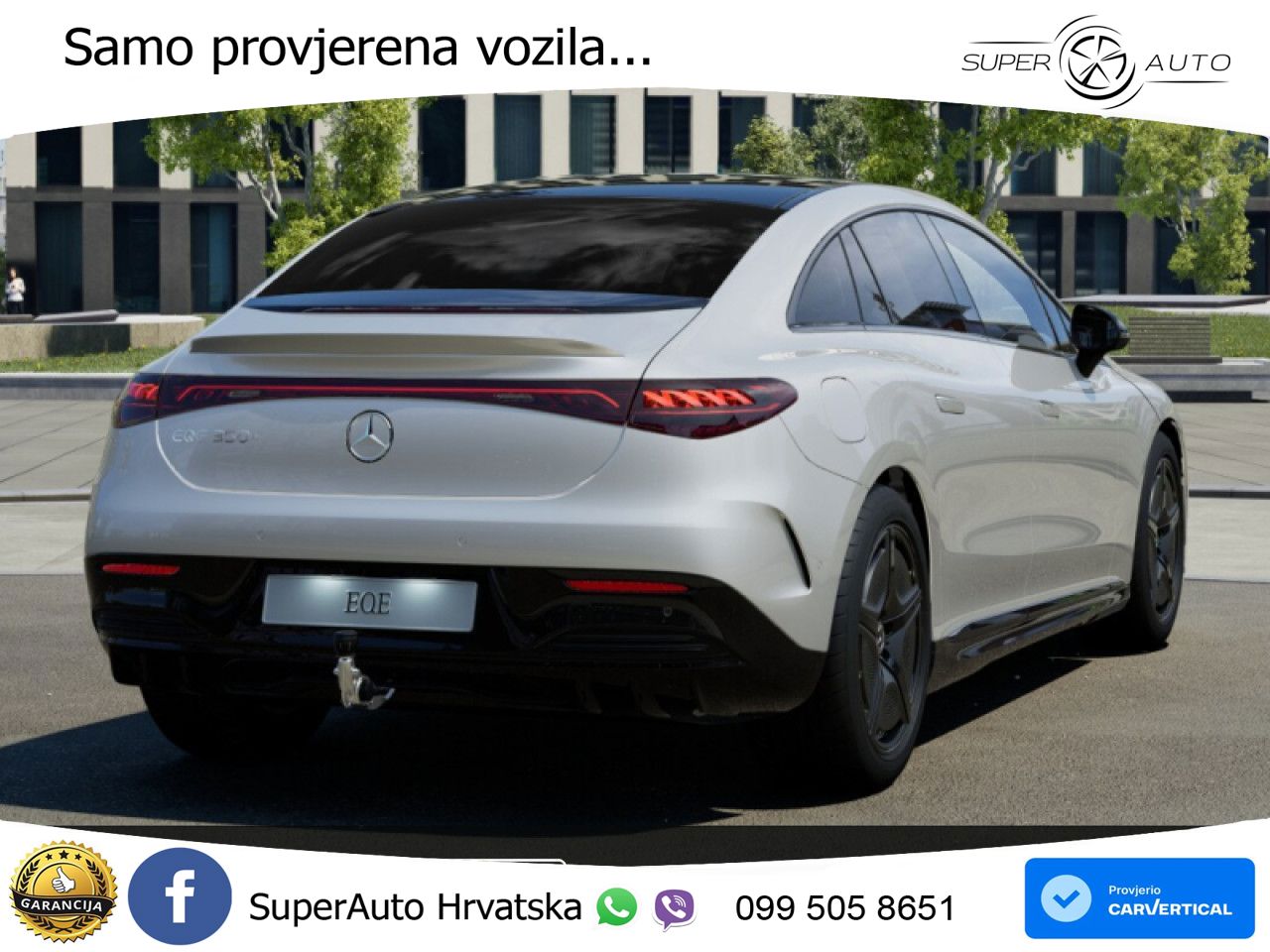 Mercedes EQE 350+ 105 kWh (320 KS) AMG ACC+HEAD+GR SJED+360+PANO