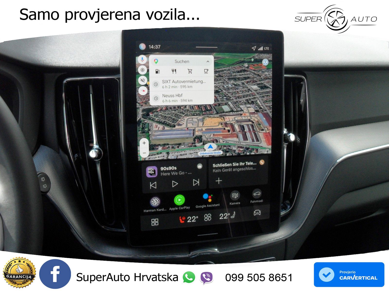 Volvo XC60 B5 Benzin AWD Geartronic LED+GR SJED+ACC