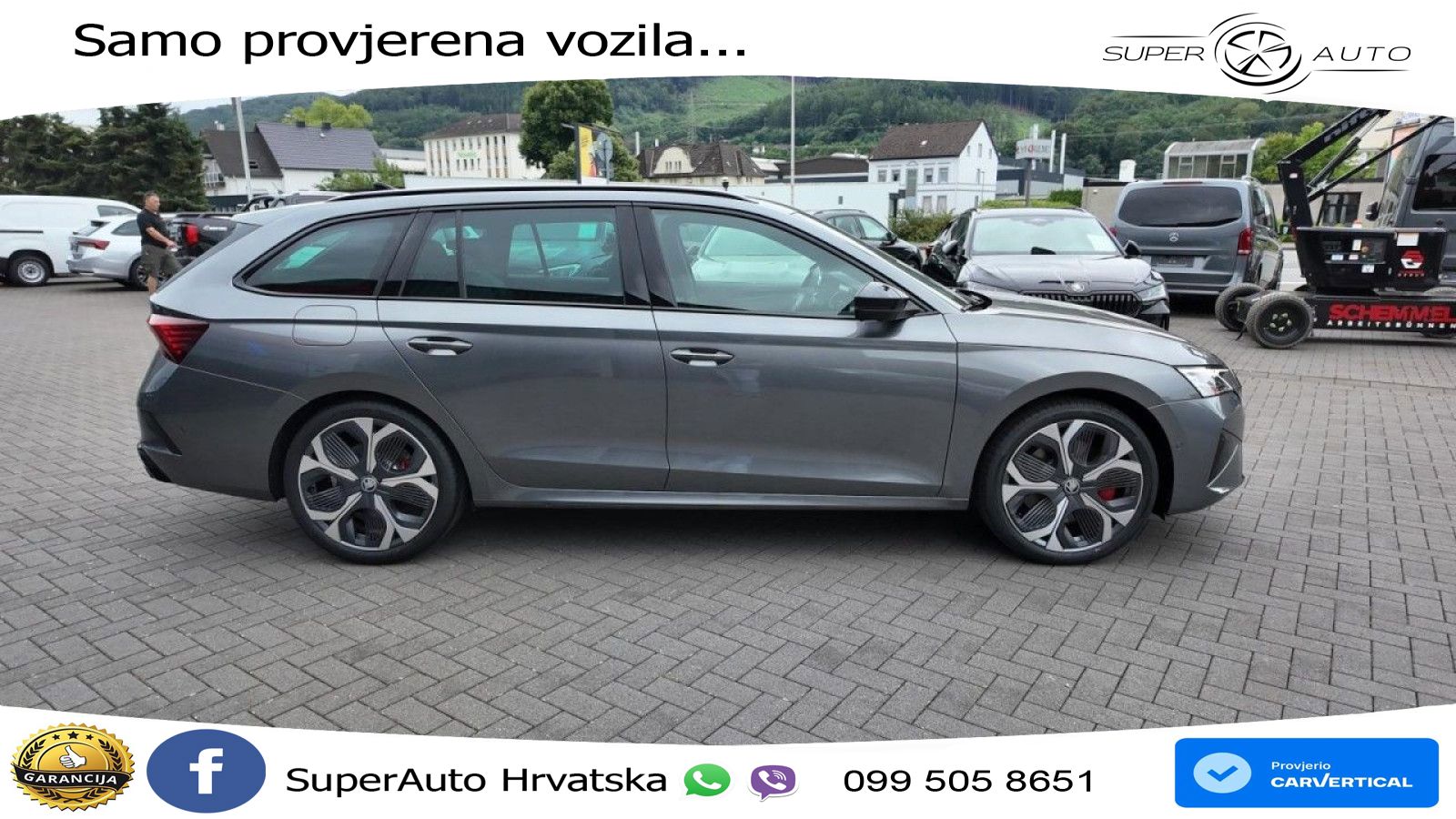 Škoda Octavia Combi RS 2.0 TSI (265 KS) DSG ACC+GR SJED+360+PANO
