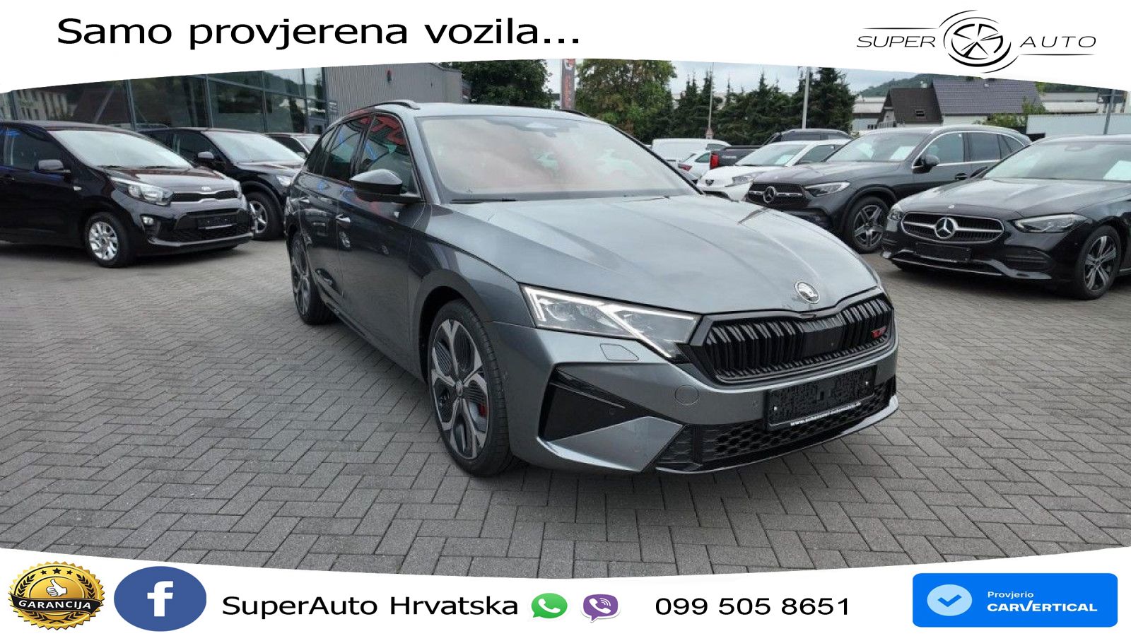 Škoda Octavia Combi RS 2.0 TSI (265 KS) DSG ACC+GR SJED+360+PANO