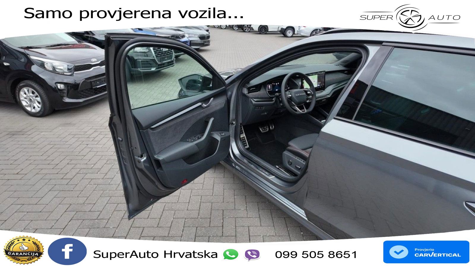 Škoda Octavia Combi RS 2.0 TSI (265 KS) DSG ACC+GR SJED+360+PANO