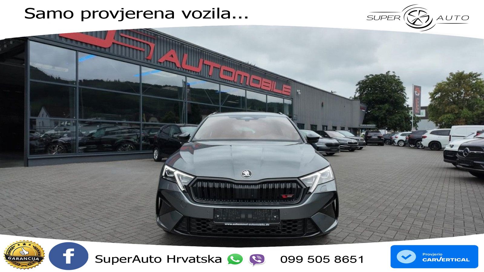 Škoda Octavia Combi RS 2.0 TSI (265 KS) DSG ACC+GR SJED+360+PANO