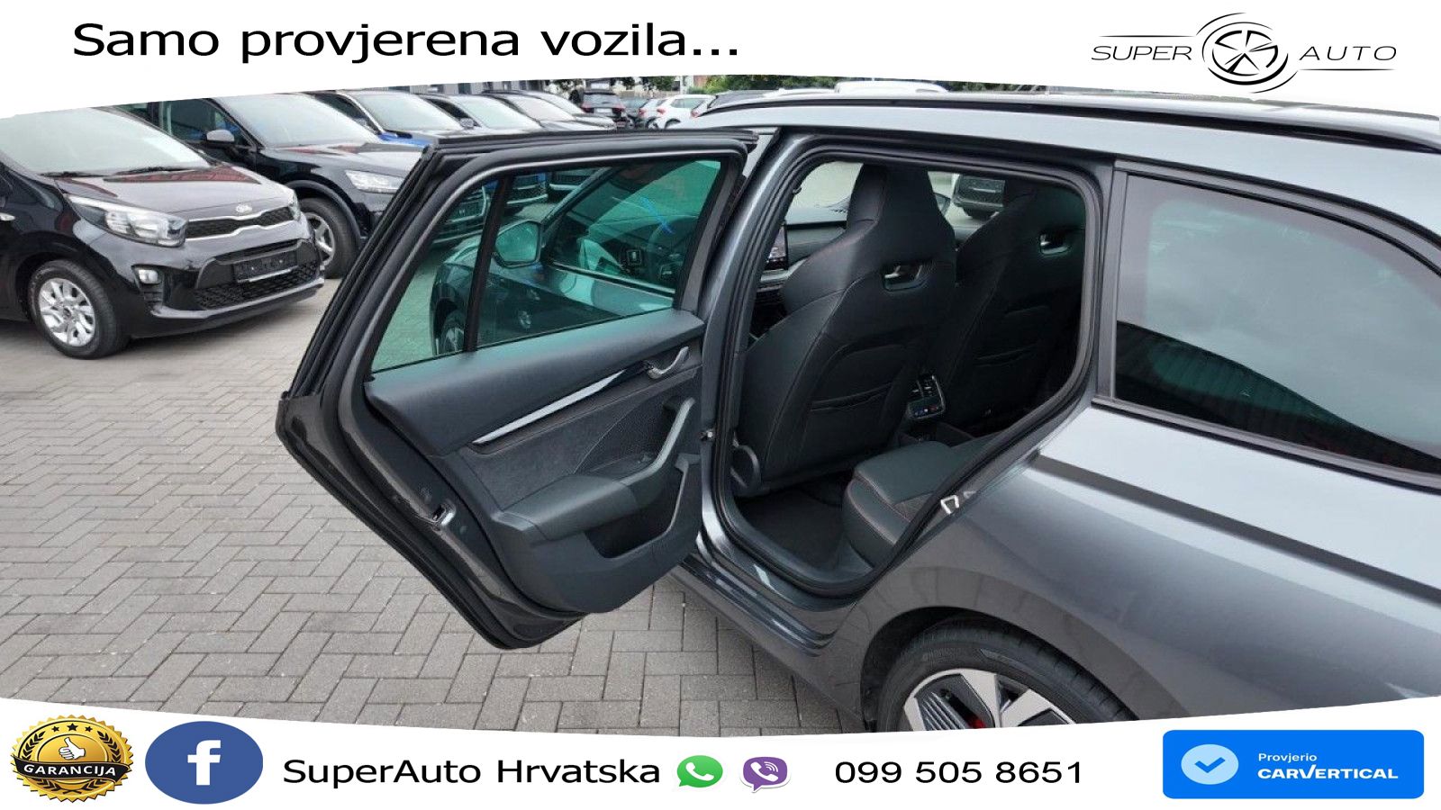 Škoda Octavia Combi RS 2.0 TSI (265 KS) DSG ACC+GR SJED+360+PANO