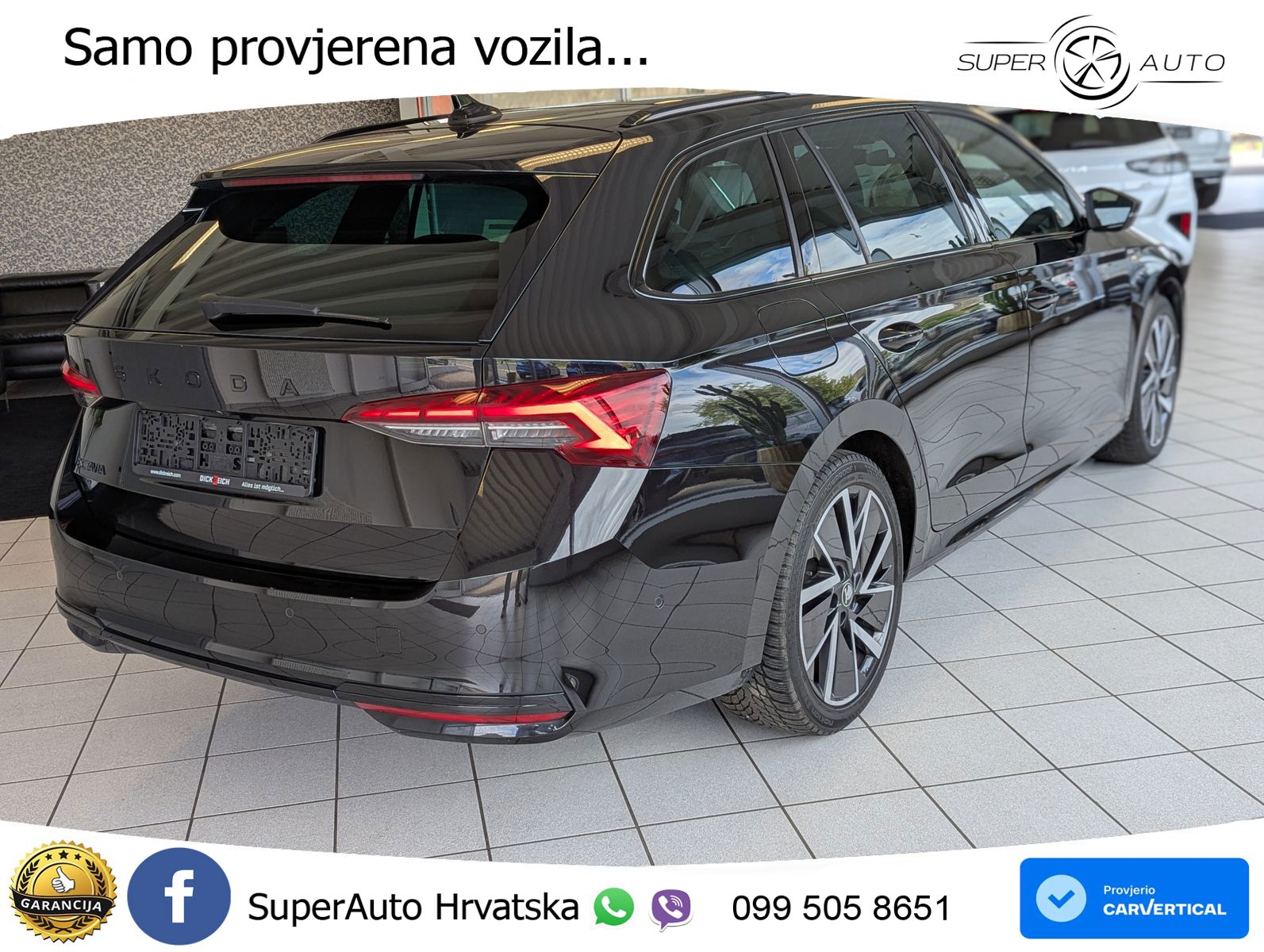 Škoda Octavia Combi 1.5 TSI (150 KS) DSG SportLine LED+GR SJED+ACC
