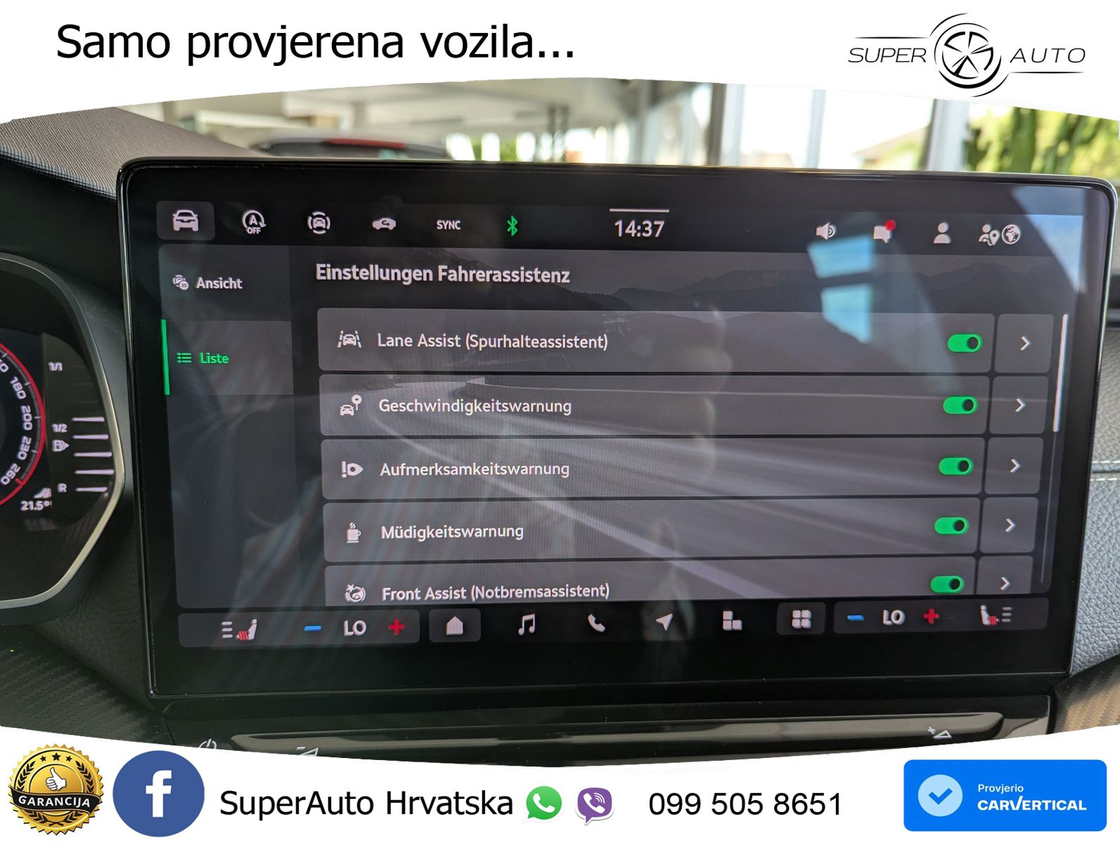 Škoda Octavia Combi 1.5 TSI (150 KS) DSG SportLine LED+GR SJED+ACC
