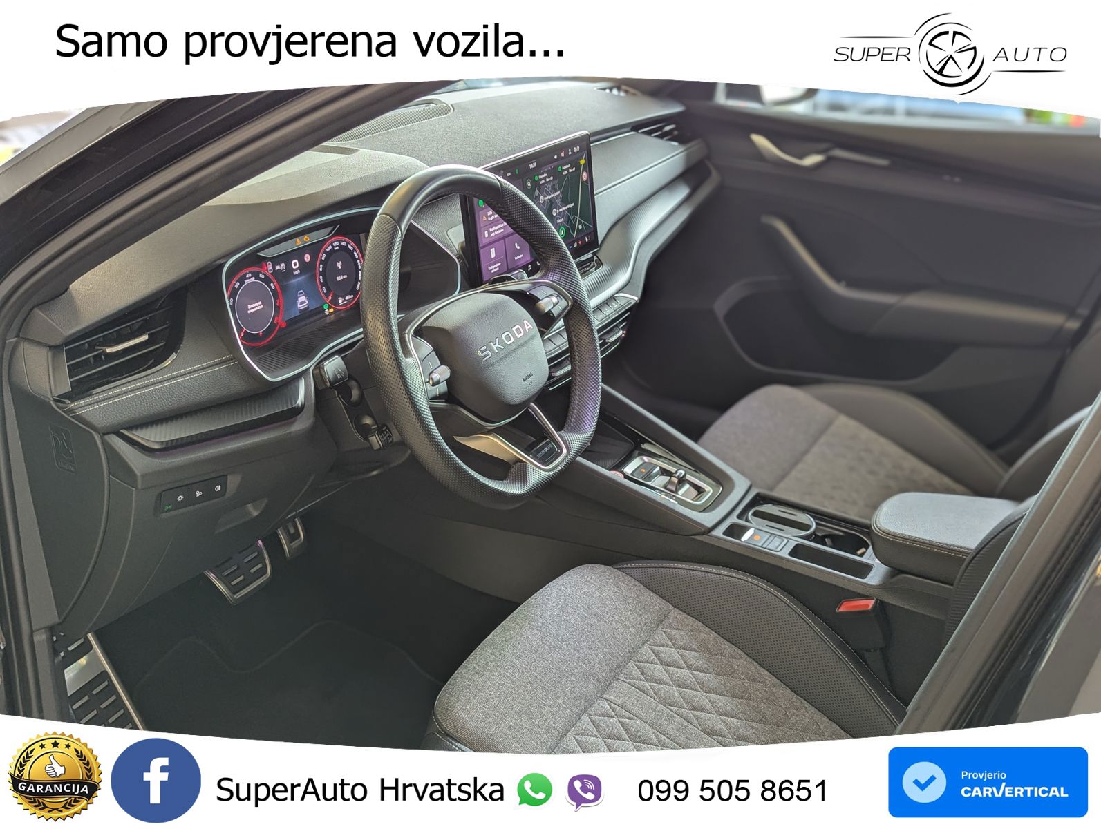 Škoda Octavia Combi 1.5 TSI (150 KS) DSG SportLine LED+GR SJED+ACC