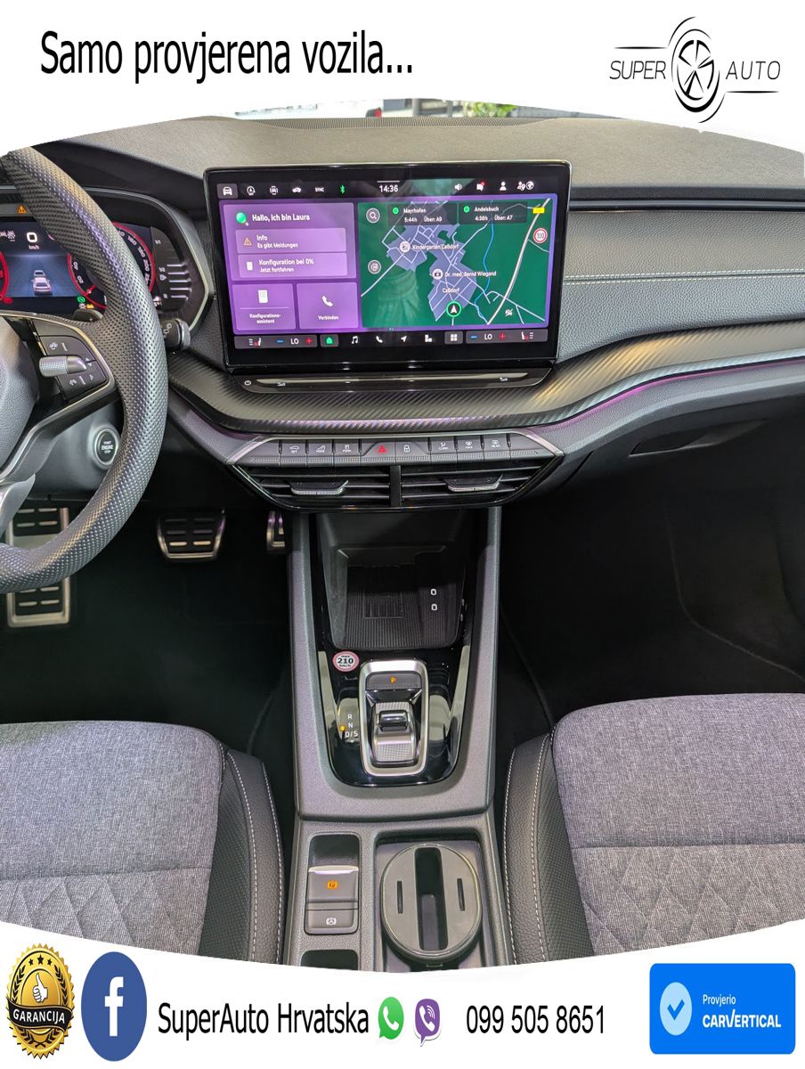 Škoda Octavia Combi 1.5 TSI (150 KS) DSG SportLine LED+GR SJED+ACC