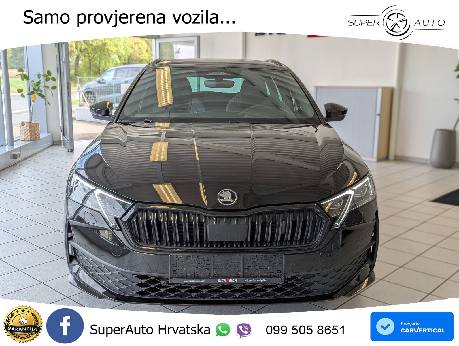 Škoda Octavia Combi 1.5 TSI (150 KS) DSG SportLine LED+GR SJED+ACC