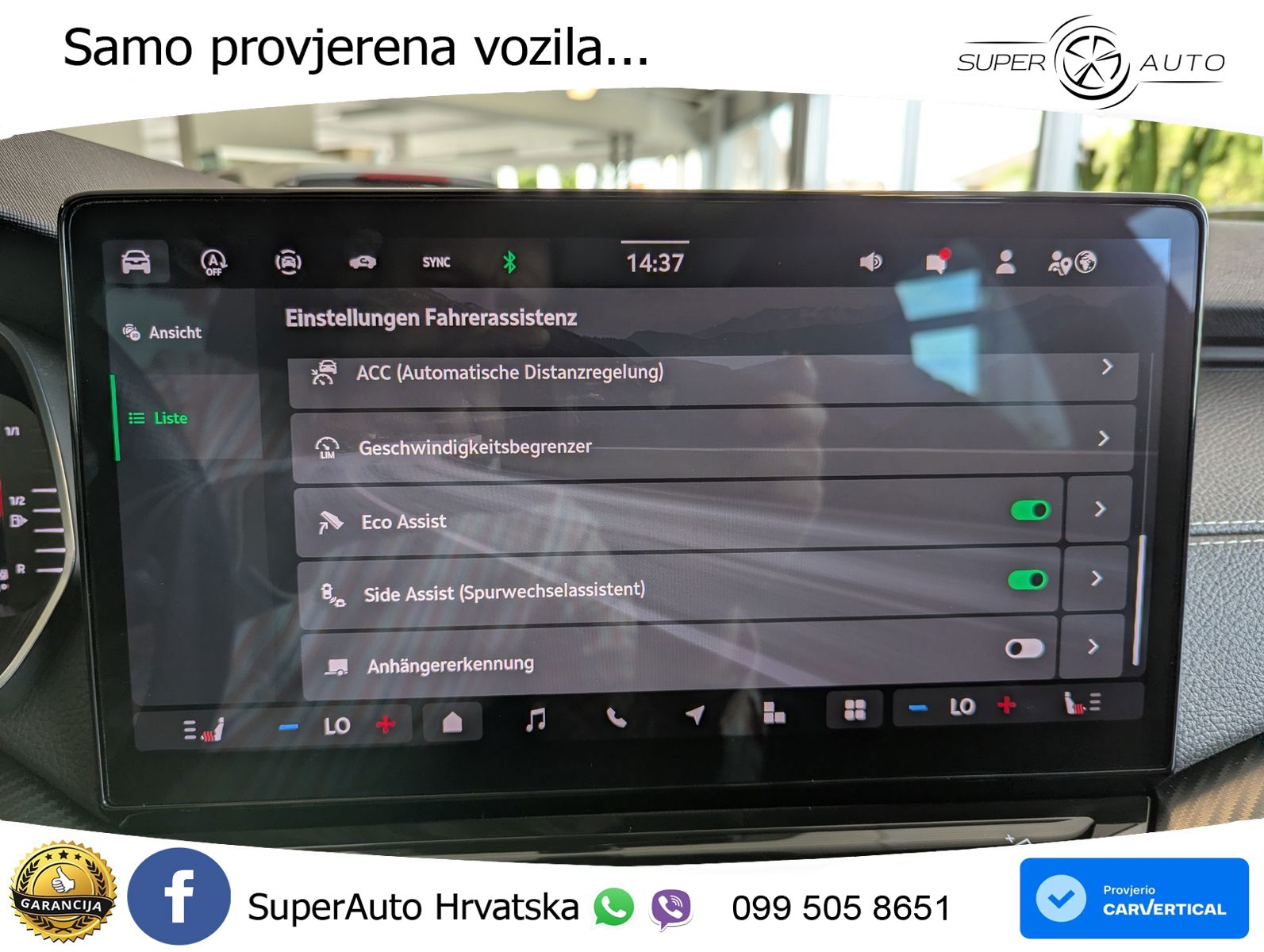 Škoda Octavia Combi 1.5 TSI (150 KS) DSG SportLine LED+GR SJED+ACC
