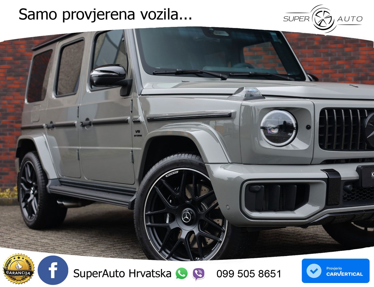 Mercedes AMG G 63 Long V8 (585 KS) 4MATIC 9G-TRONIC AMG SPEEDSHIFT TCT Manufaktur LED+GR SJED+ACC