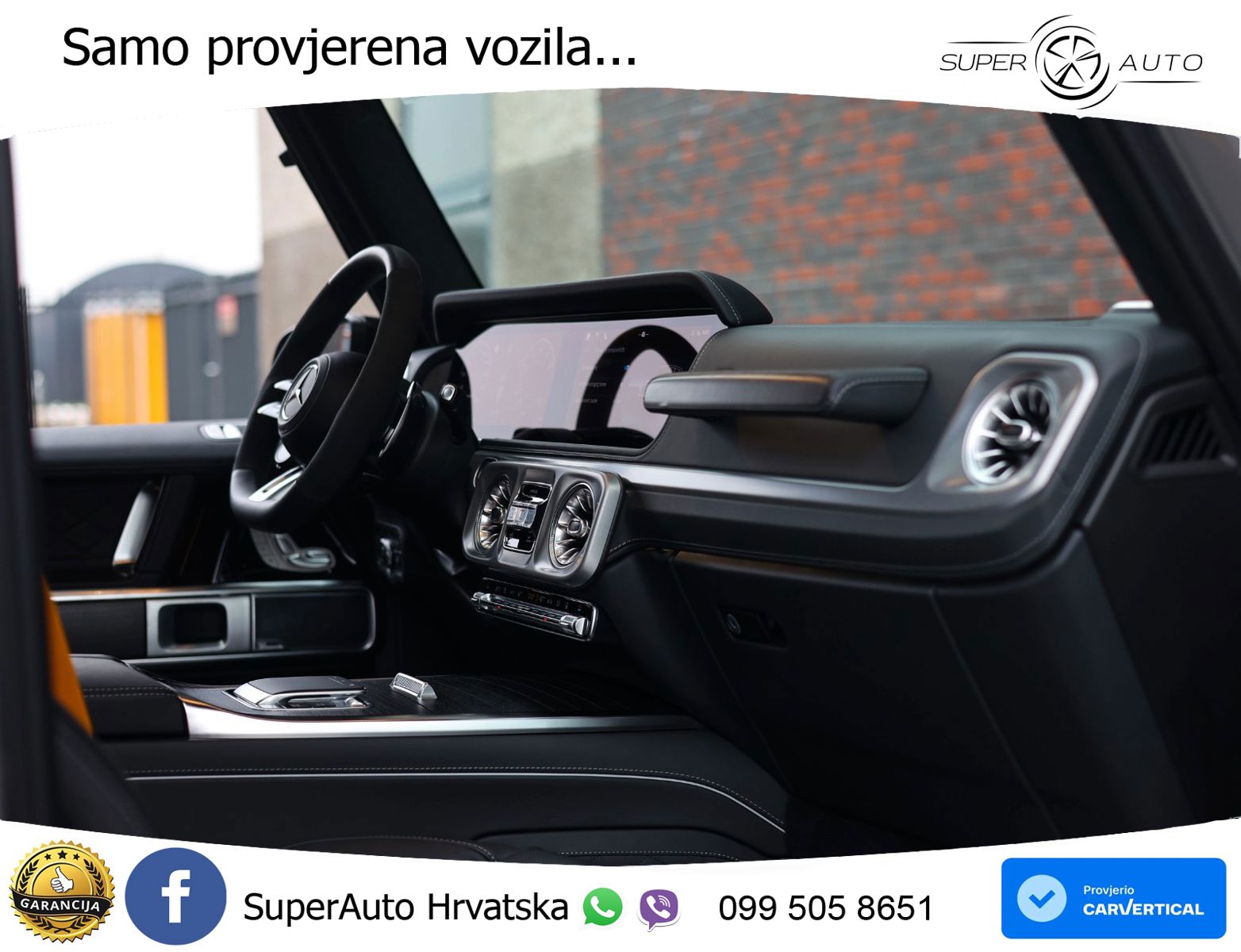 Mercedes AMG G 63 Long V8 (585 KS) 4MATIC 9G-TRONIC AMG SPEEDSHIFT TCT Manufaktur LED+GR SJED+ACC
