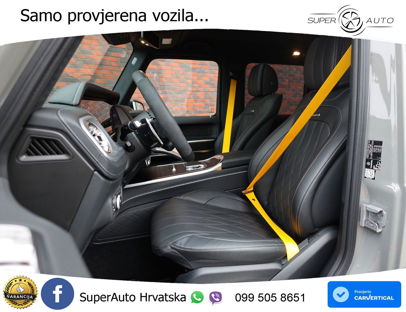 Mercedes AMG G 63 Long V8 (585 KS) 4MATIC 9G-TRONIC AMG SPEEDSHIFT TCT Manufaktur LED+GR SJED+ACC