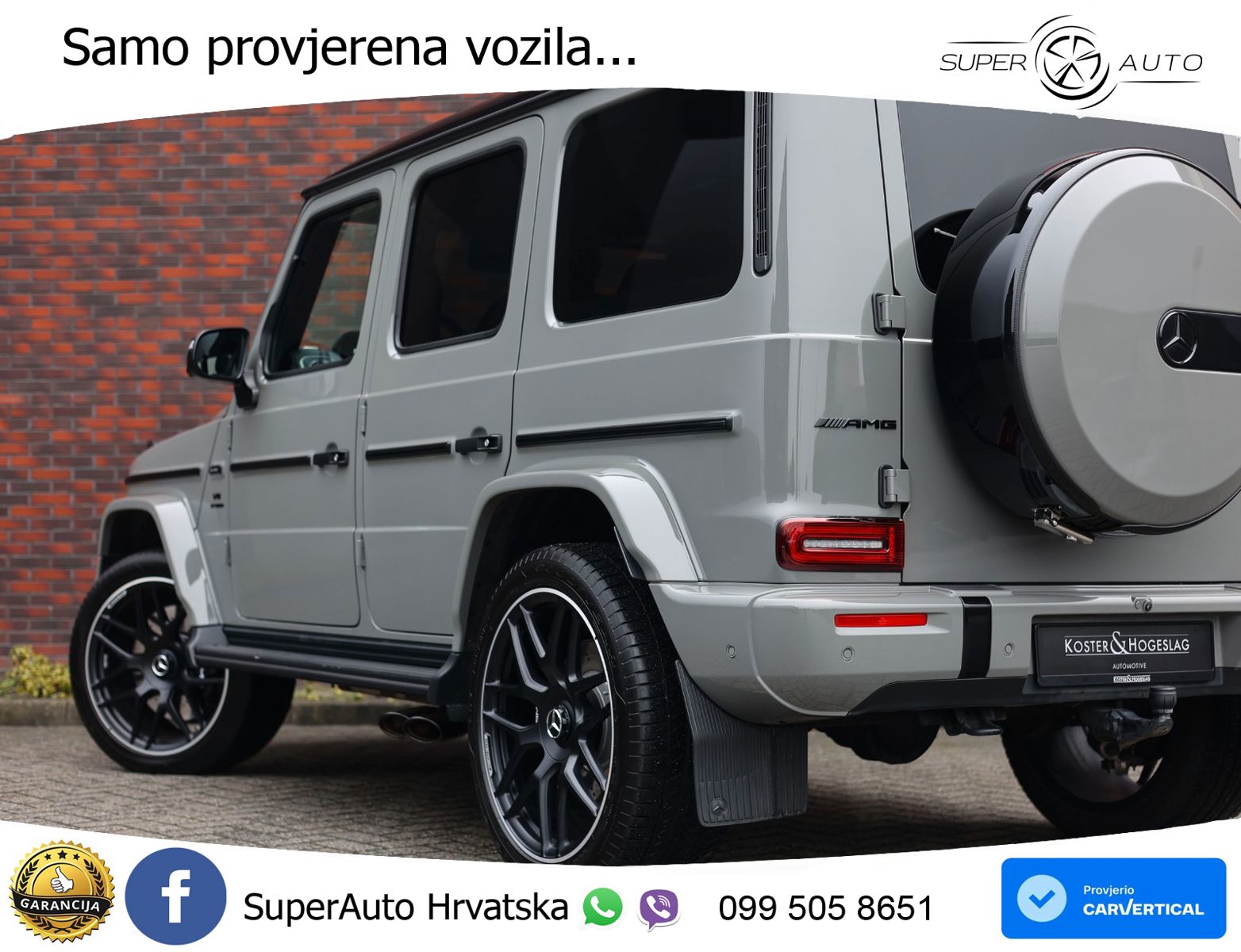 Mercedes AMG G 63 Long V8 (585 KS) 4MATIC 9G-TRONIC AMG SPEEDSHIFT TCT Manufaktur LED+GR SJED+ACC