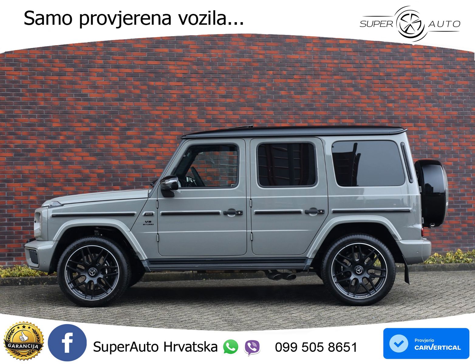 Mercedes AMG G 63 Long V8 (585 KS) 4MATIC 9G-TRONIC AMG SPEEDSHIFT TCT Manufaktur LED+GR SJED+ACC