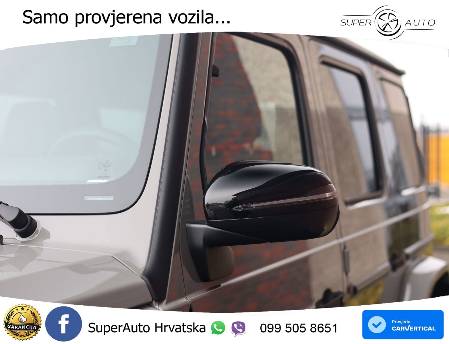 Mercedes AMG G 63 Long V8 (585 KS) 4MATIC 9G-TRONIC AMG SPEEDSHIFT TCT Manufaktur LED+GR SJED+ACC