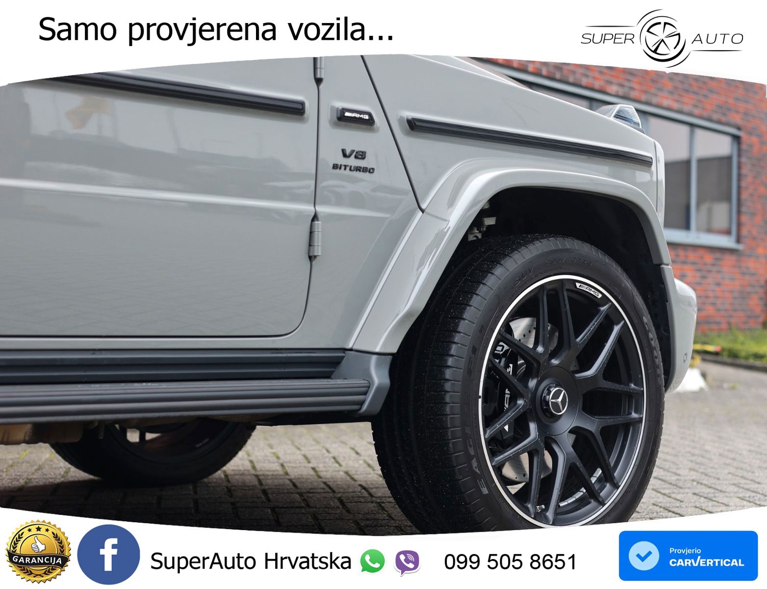Mercedes AMG G 63 Long V8 (585 KS) 4MATIC 9G-TRONIC AMG SPEEDSHIFT TCT Manufaktur LED+GR SJED+ACC