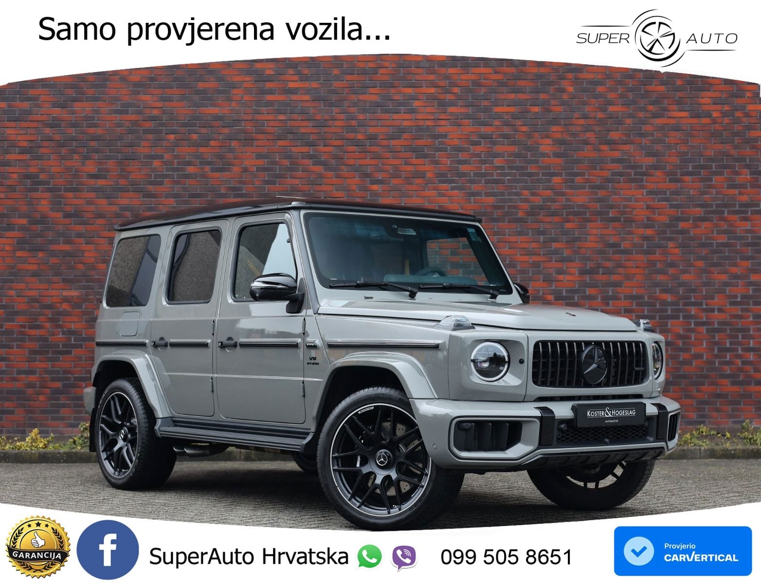 Mercedes AMG G 63 Long V8 (585 KS) 4MATIC 9G-TRONIC AMG SPEEDSHIFT TCT Manufaktur LED+GR SJED+ACC