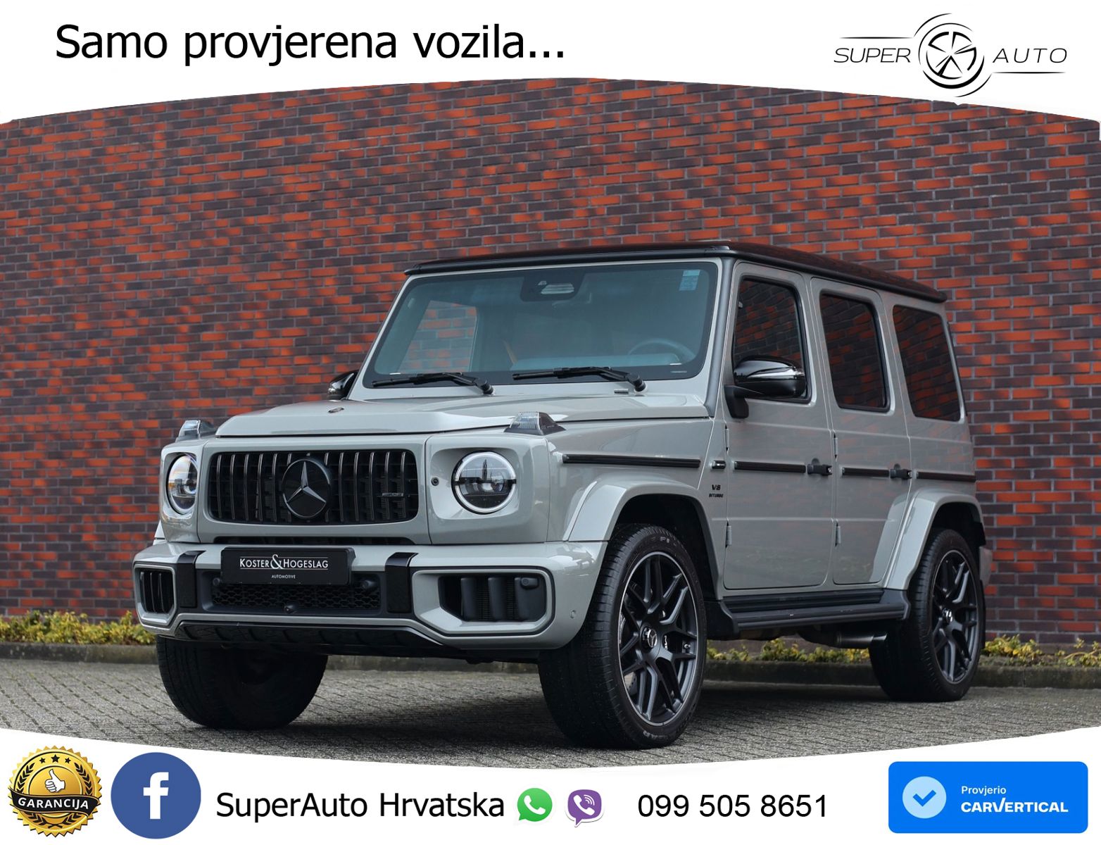 Mercedes AMG G 63 Long V8 (585 KS) 4MATIC 9G-TRONIC AMG SPEEDSHIFT TCT Manufaktur LED+GR SJED+ACC