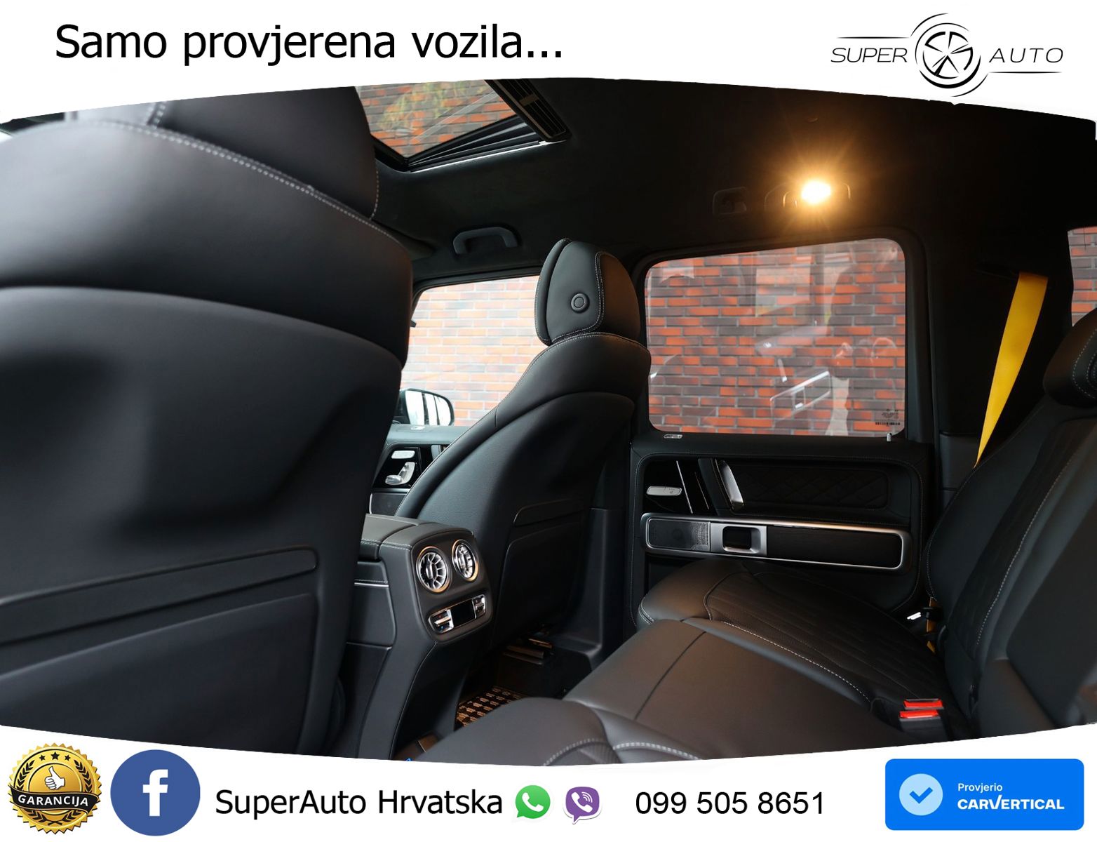 Mercedes AMG G 63 Long V8 (585 KS) 4MATIC 9G-TRONIC AMG SPEEDSHIFT TCT Manufaktur LED+GR SJED+ACC