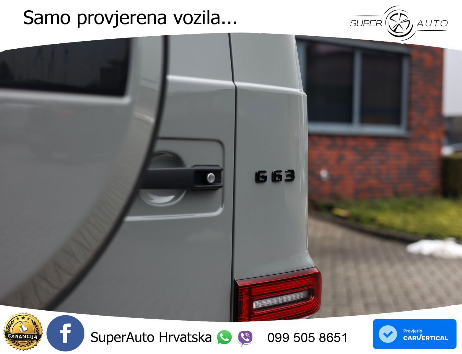 Mercedes AMG G 63 Long V8 (585 KS) 4MATIC 9G-TRONIC AMG SPEEDSHIFT TCT Manufaktur LED+GR SJED+ACC