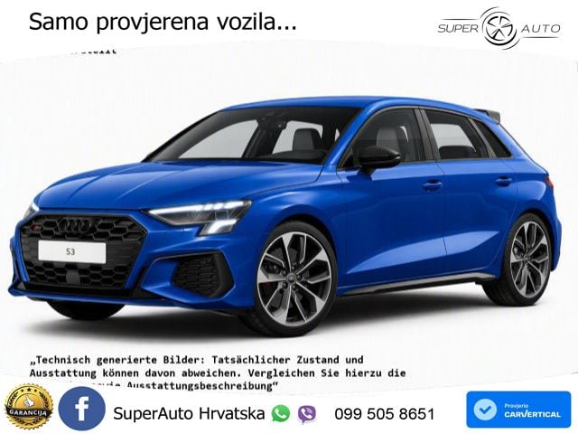 Audi S3 2.0 TFSI (310 KS) quattro S tronic LED+GR SJED+ACC