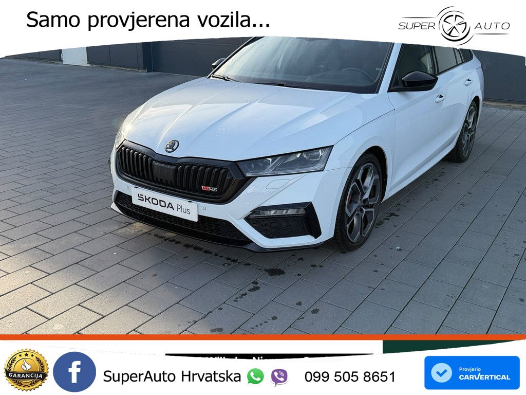 Škoda Octavia Combi RS 2.0 TDI (200 KS) DSG LED+GR SJED+ACC