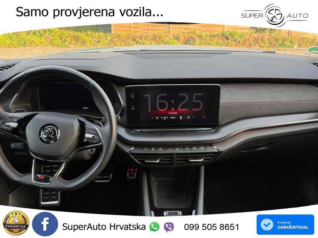 Škoda Octavia Combi RS 2.0 TDI (200 KS) DSG LED+GR SJED+ACC