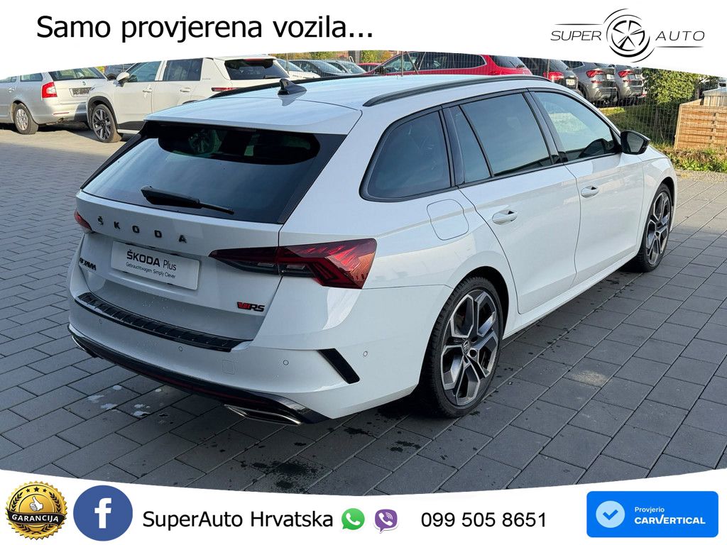 Škoda Octavia Combi RS 2.0 TDI (200 KS) DSG LED+GR SJED+ACC
