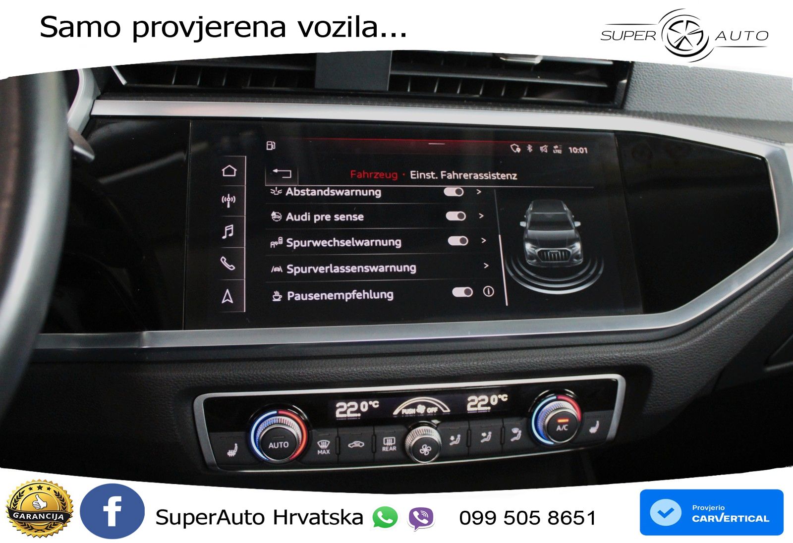 Audi Q3 40 TFSI (190 KS) quattro S tronic LED+GR SJED+ACC