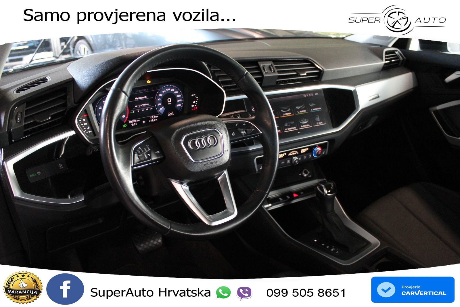 Audi Q3 40 TFSI (190 KS) quattro S tronic LED+GR SJED+ACC
