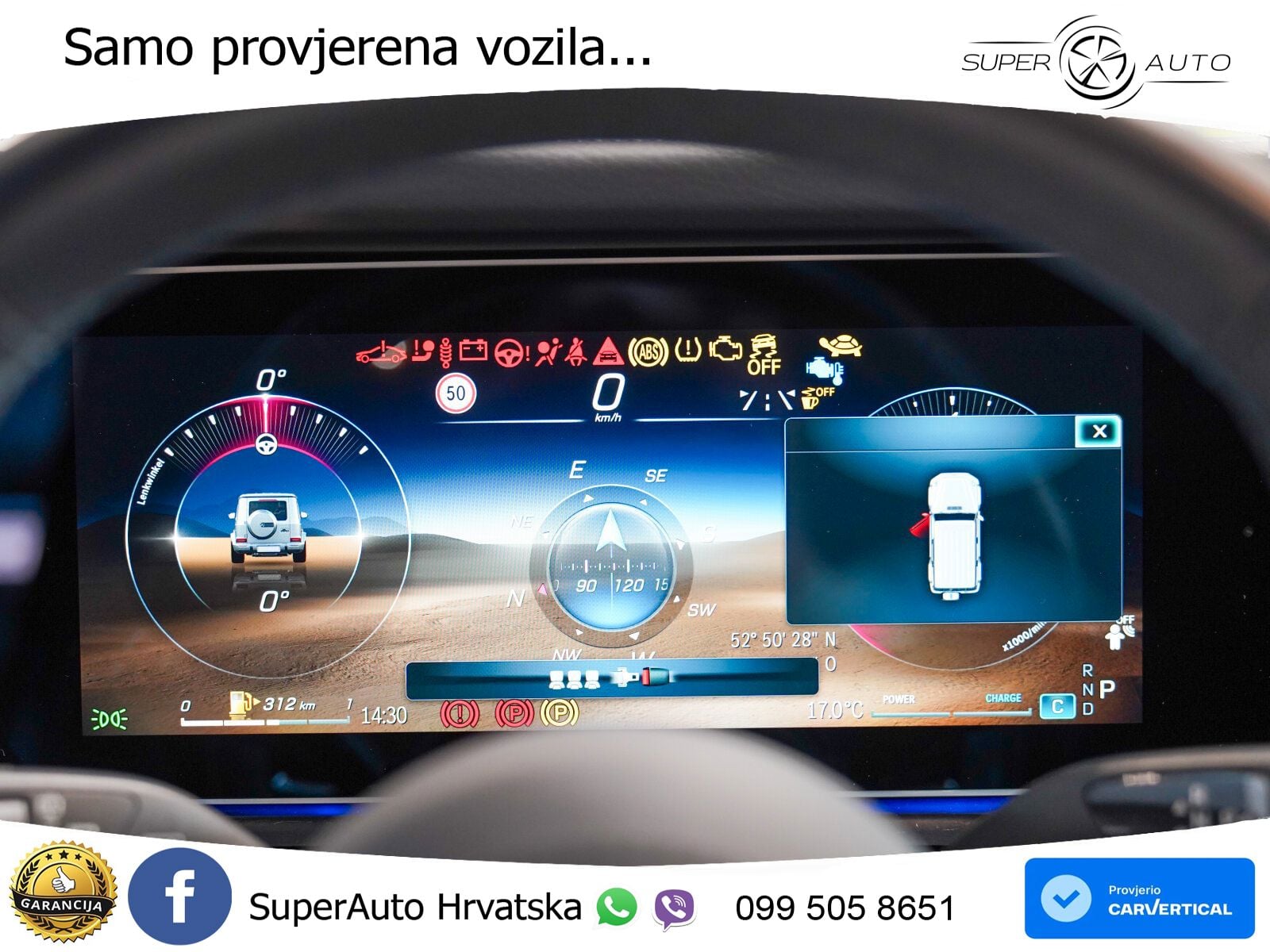 Mercedes G 500 Long (449 KS) 4MATIC 9G-TRONIC AMG LED+ACC