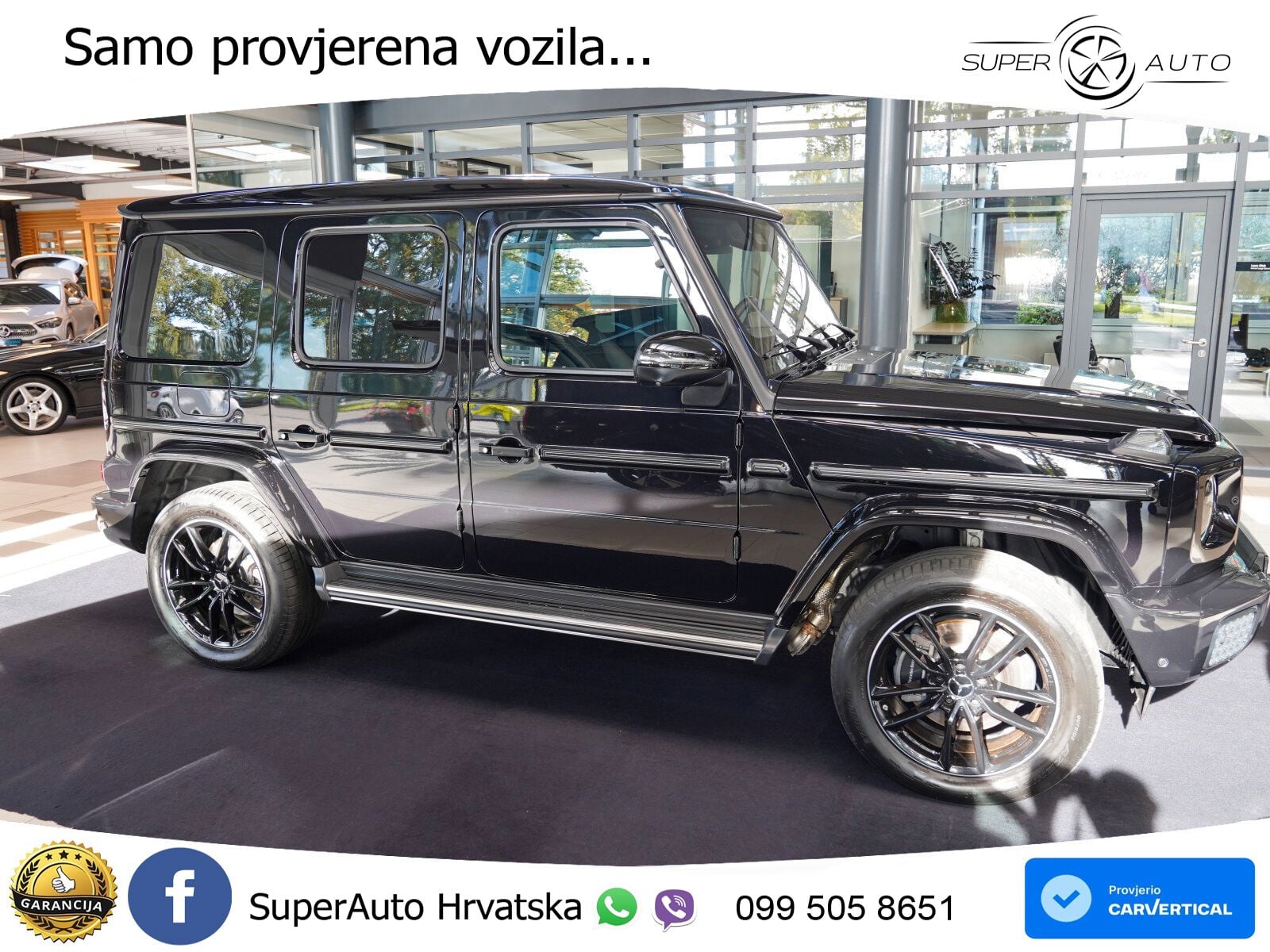 Mercedes G 500 Long (449 KS) 4MATIC 9G-TRONIC AMG LED+ACC