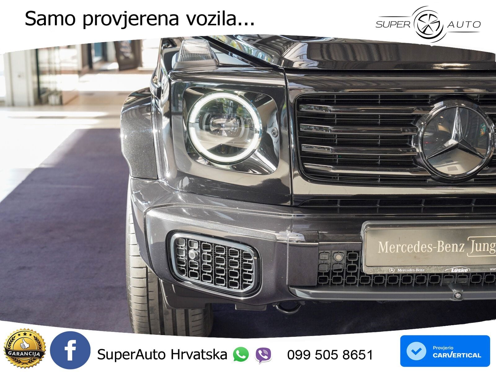 Mercedes G 500 Long (449 KS) 4MATIC 9G-TRONIC AMG LED+ACC